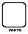 WHITE Sign (window) Vinyl - 15" x 36"